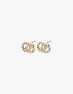Pilgrim Victoria PI Earrings Gold Plated