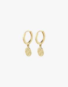 Pilgrim Nomad Earrings - Gold Plated