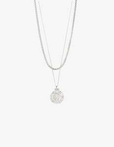 Under 100: Pilgrim Nomad Necklace - Silver Plated