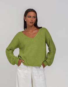 Blak Keep Me Close Sweater Apple