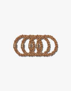 Health Beauty: Slip Skinny Scrunchies  4 Pack Copper