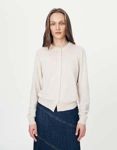 Fashion All: Rowie Maeve Merino Knit Cardigan Oat Marle
