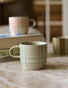 Lifestyle All: Robert Gordon Mug Single Sage & Blush Cats Pyjamas