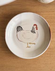 Lifestyle All: Robert Gordon Plate 17 cms Baby RGA / Emogens Chickens