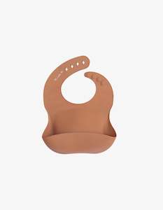 Baby: My Little Me Silicone Bib - Clay