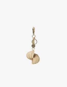Keyrings Bag Accessories: Saben Charm Keyring Conch Sand