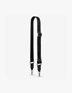 Keyrings Bag Accessories: Status Anxiety Web Strap Med Blaxk