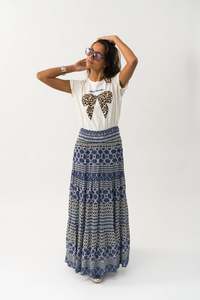 Lollys Laundry Roma Tee Leopard Bow