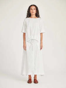 Sills Neva Stripe Top Navy/White Stripe