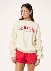 P.E Nation Heritage Sweat In Whisper White