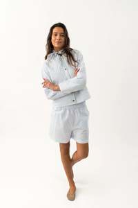 Outerwear: Lollys Laundry Emilia Jacket Stripe