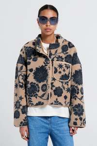 Outerwear: Karen Walker Walker Wanderlust Jacket Oat Multi