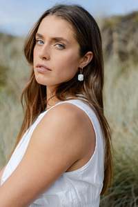 Jewellery: Castel & Co Nina Earrings Pearl