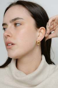 Jewellery: Castel & Co Millie Earrings Gold