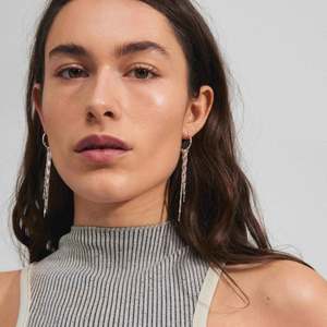 Jewellery: Pilgrim Connect Recycled Earrings Silver Plated