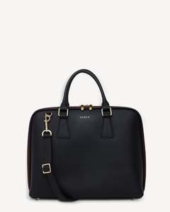 Bags Wallets: Saben Parker Briefcase Black
