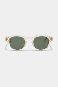 Assembly Label Round Frame Pannacotta Sunglasses