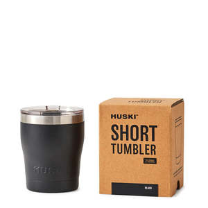 Home Living: Huski Short Tumbler 2.0 Black
