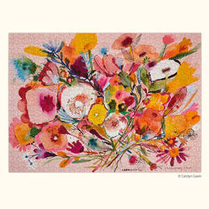 Books Stationary: WerkShoppe 1000 Piece Puzzle - Strawberry Fields