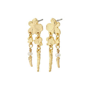 Gold: Pilgrim Zhuri Earrings Gold