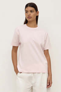 Fashion: Assembly Label Organic Base Tee Blossom