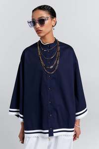 Fashion: Karen Walker Campus Shirt Navy