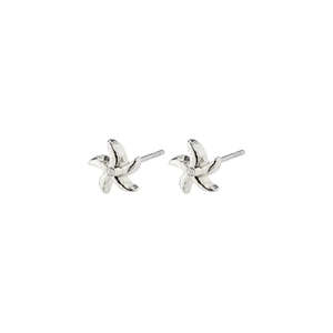 Accessories: Pilgrim Oakley Recycled Starfish Earrings- Silver