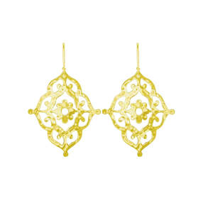Earrings: Murkani Gypsy Earrings - Gold