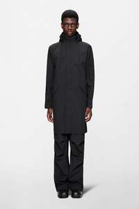 Outerwear: Rains Suva Hardshell Coat Black W3 (2026)