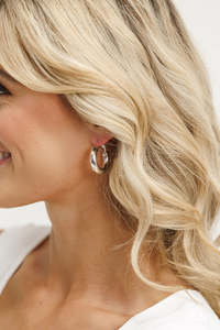Other Things Charlie Earrings Silver