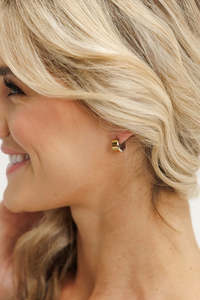 Jewellery: Other Things Iris Earrings Two Tone