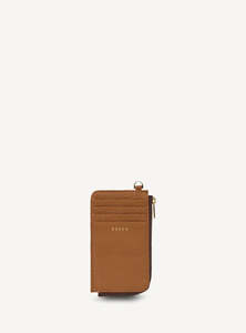 Saben Winona Card Holder  Toffee