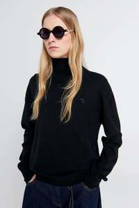 Knitwear Jumpers: Karen Walker Margot Sweater Black