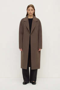 Assembly Label Ivy Wool Coat Cocoa Marle