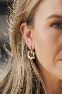 Jewellery: Other Things Birdie Earrings Gold