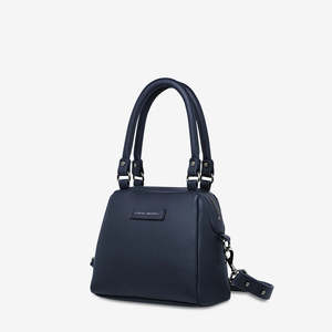 Bags Wallets: Status Anxiety Mini Mountains Bag - Midnight Blue