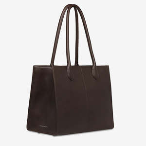 Bags Wallets: Status Anxiety Without Warning Bag - Cocoa