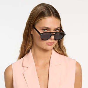 Eyewear: Status Anxiety Subliminal Sunglasses - Black