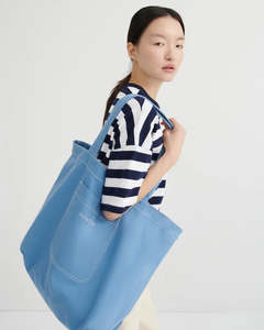 Accessories: Kowtow Everyday Tote Sky Denim