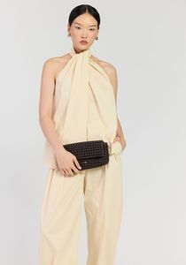 Saben Milla Shoulder Bag Cacao Fine Braid