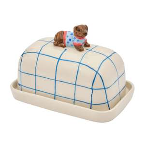 Lifestyle: Robert Gordon Dachshund Butter Dish / Butter Up