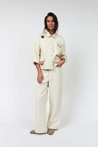 Outerwear: Lollys Laundry April Jacket LS Creme