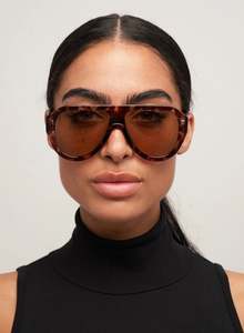Eyewear: Otra Eyewear Cameron - Tort/ Brown