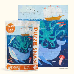 Home Living: WerkShoppe 48 Piece Puzzle Snax - Deep Sea Adventure