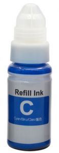 Products: GI66C - Compatible Cyan Ink Bottle for Canon