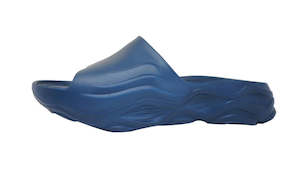 Sandals: Doubleu Ultra Sporty Slide Navy Blue