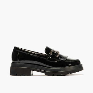Pitillos 5360 Black Patent Loafer