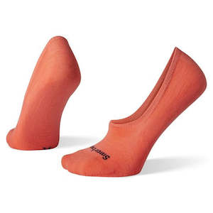 Smartwool Socks: Smartwool Sneaker No Show Bright Coral Medium