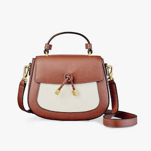 Nikki Williams Belle Bag Tan & Canvas