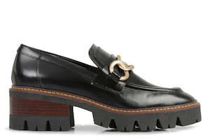 Loafers Brogues: Sempre Di Howard Black Hi Shine * ONLINE ONLY*FINAL SALE*NOT RETURNS*